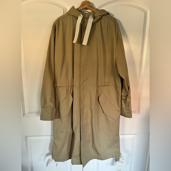 H&M Jackets & Coats Hm Mens Trench Coat Poshmark